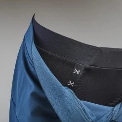 Rockrider SHORT VELO VTT EXPL 500 BLEU VERT HOMME -Vélo D'appartement short velo vtt expl 500 bleu vert homme 3