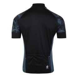 Dare 2b Stay The Course II T-shirt De Cyclisme Zippé à Moitié Pour Homme - Noir -Vélo D'appartement stay the course ii t shirt de cyclisme zippe a moitie pour homme noir 2