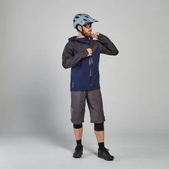 Rockrider Sur-short De Vélo VTT All Mountain Imperméable -Vélo D'appartement sur short de velo vtt all mountain impermeable 3