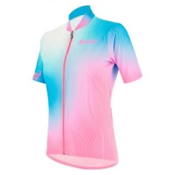 Santini Terra - Maillot Mtb Femme Turquoise Velò -Vélo D'appartement terra maillot mtb femme turquoise velo 2