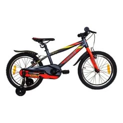 Vélo Enfant Umit 18" 180 Gris Rouge