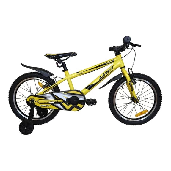 Vélo Enfant Umit 18" 180 Jaune 1 Vélo Enfant Umit 18" 180 Jaune