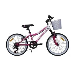 Vélo Enfant Umit 20" Rose Blanc