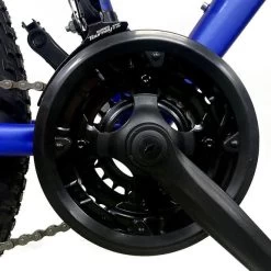 Vélo Enfant Umit Spartan 24" Bleu Lime -Vélo D'appartement umt 2430 29 004