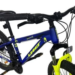 Vélo Enfant Umit Spartan 24" Bleu Lime -Vélo D'appartement umt 2430 29 006
