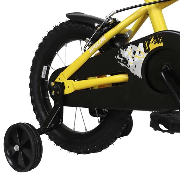 Vélo Enfant Umit Apolon 14" Jaune 2 Vélo Enfant Umit Apolon 14" Jaune – Image 2