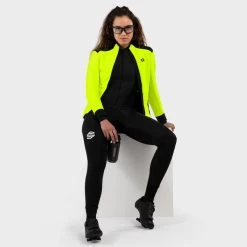 Veste Vélo Softshell Femme J1 Cycle Chic -Vélo D'appartement veste velo softshell femme j1 cycle chic 3
